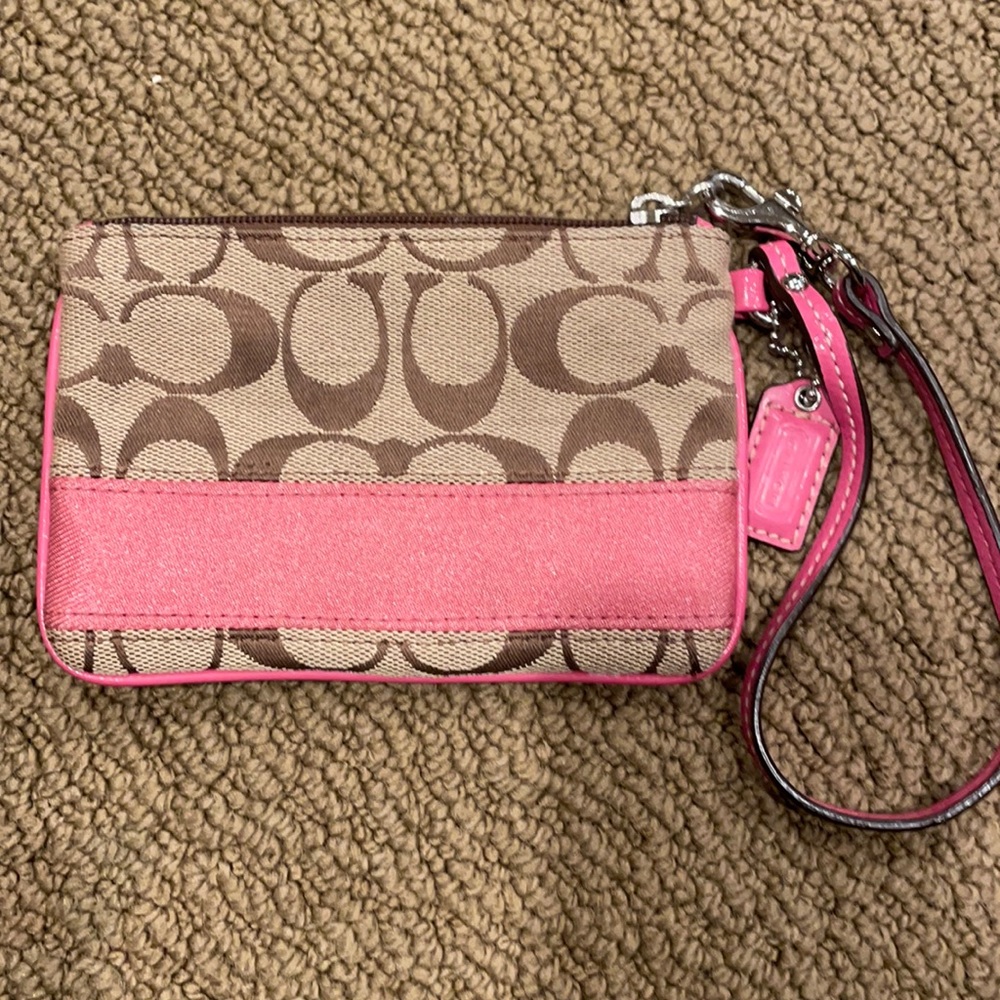 Coach wristlet